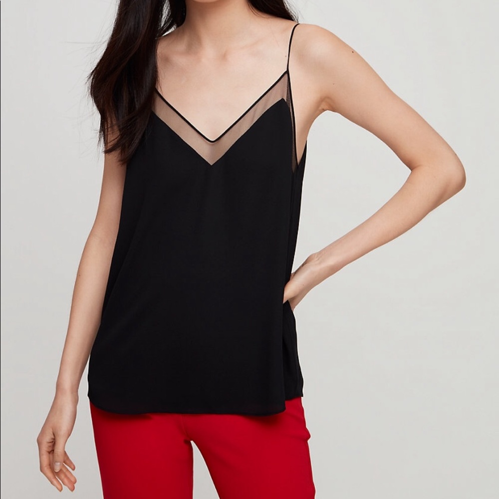 Aritzia Black Blouse